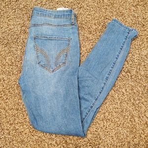 Hollister Light Super Skinny Jeans 3R